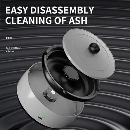 Smoke Absorbing Air-Purifier Ashtray